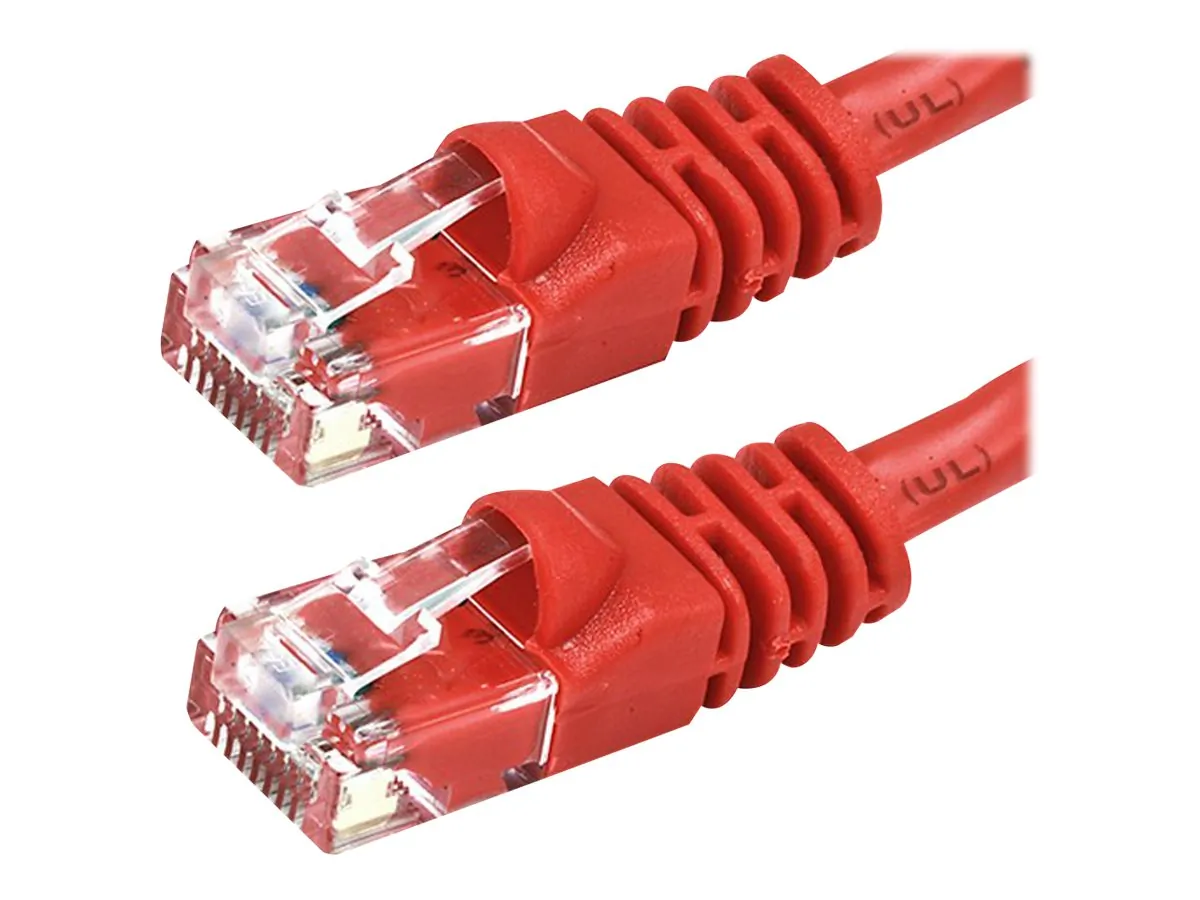 Monoprice 2379 - Monoprice 6FT CAT6 Bare Copper Ethernet Cable - Red