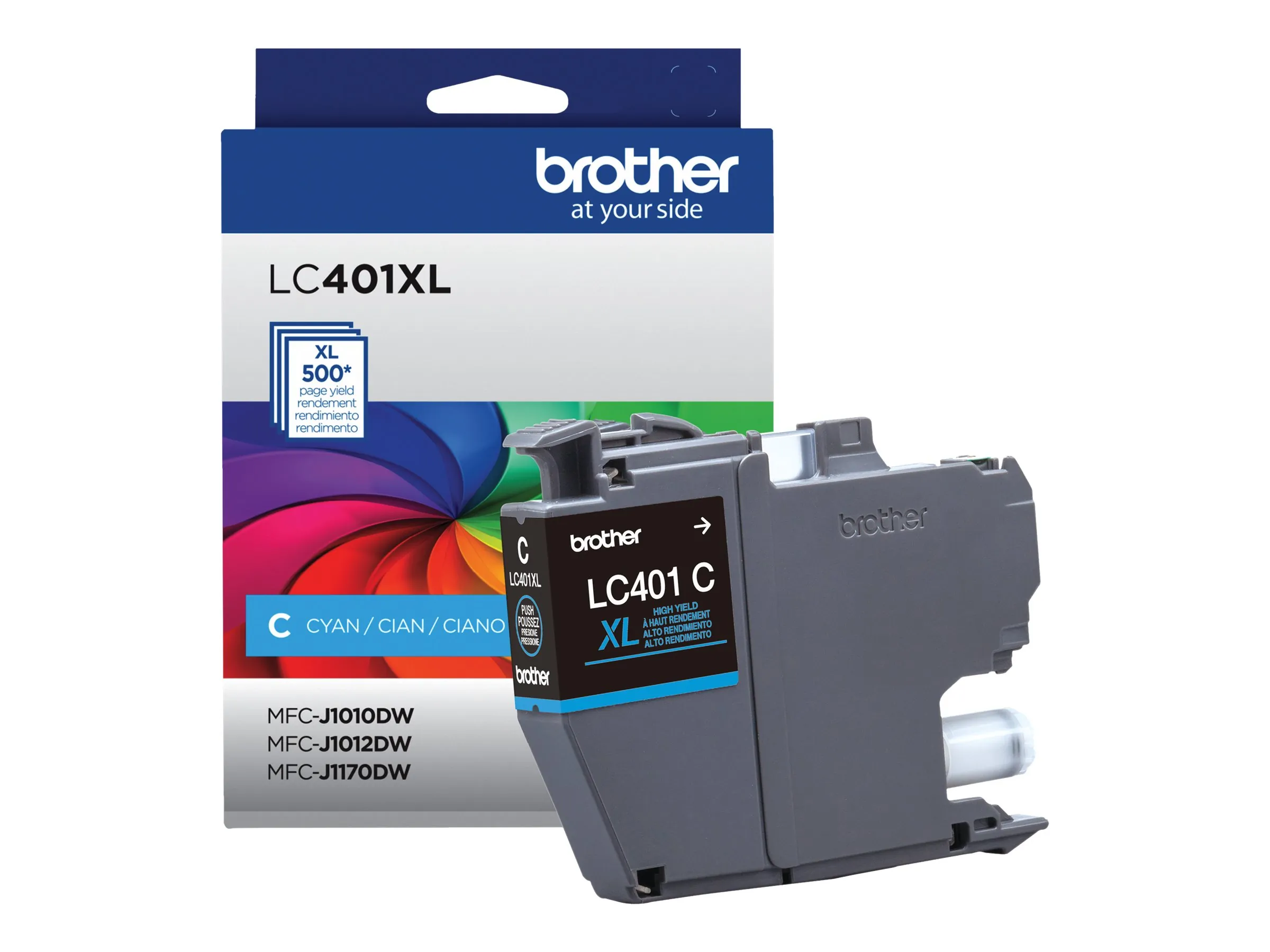 Brother LC401XLCS — HIGH YIELD CYAN INK CARTRIDGE