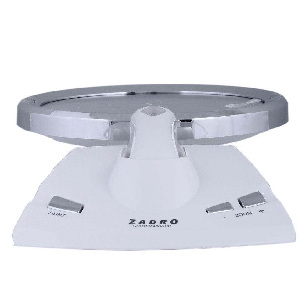 Zadro ZAD-PZV01 - Tri LED Lighted 5x Mag White