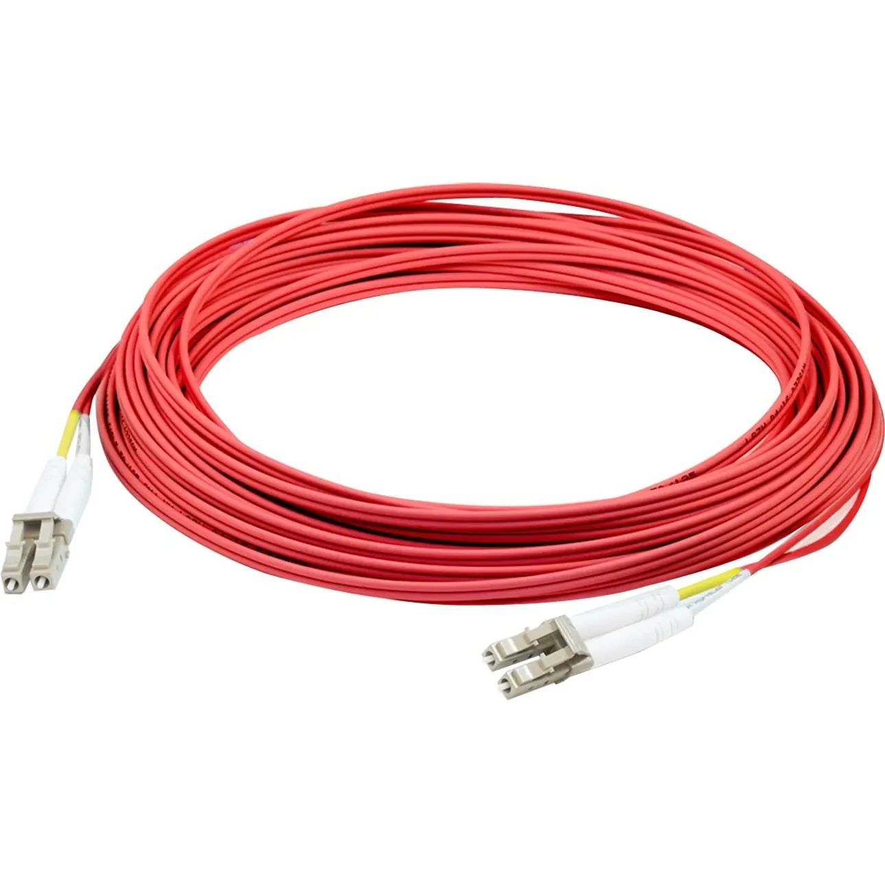 ADDON ADD-LC-LC-2M5OM4-RD-TAA — 2M LC M/M TAA OM4 RED FIBER PATCH CBL