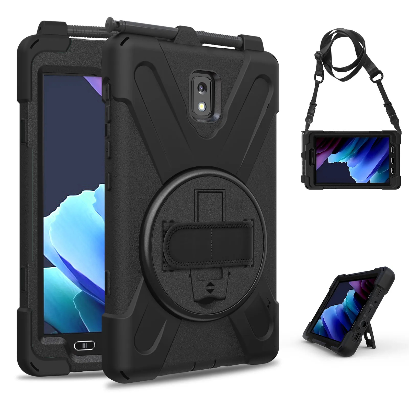 CODi C30705059 — Rugged Case for Samsung Galaxy Tab Active 3 - Black