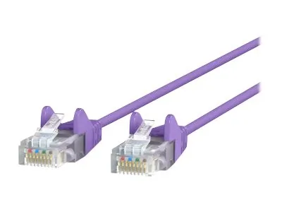 Belkin CE001B05-PUR-S — PATCH CABLE - UNSHIELDED TWISTED PAIR (UTP) - MALE LEFT GENDER - MALE RIGHT GEND