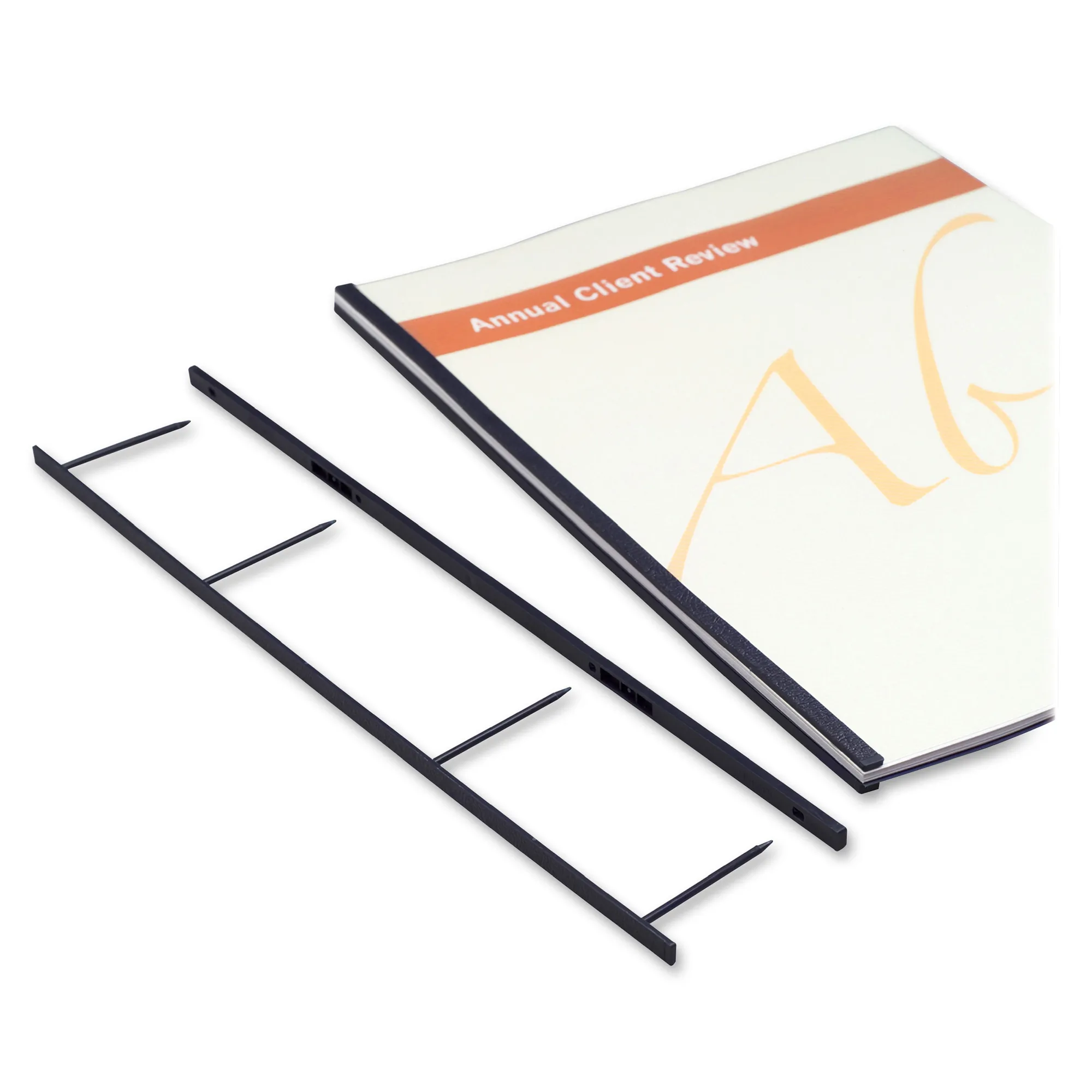 GBC-COMMERCIAL & CONSUMER GRP GBC9741630 — GBC VeloBind Black Strips - 25 Pack Binding Spines