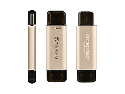 Transcend TS512GJF930C - 512GB High-Speed USB 3.2 Pen Drive with TLC Technology