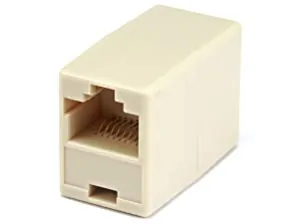 Monoprice 7280 — RJ-45 8P8C STRAIGHT INLINE COUPLER BEIGE