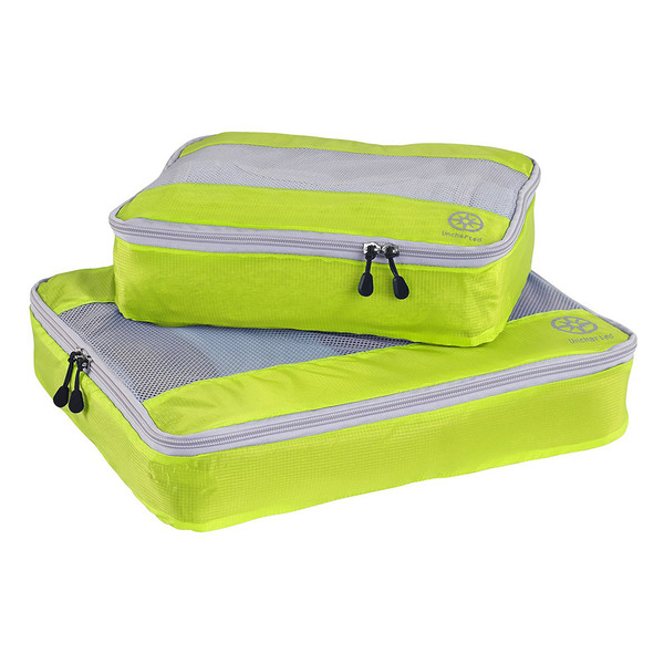 Uncharted UF53 - Uncharted Ultra-Lite Packing Cube 2 Piece Set, Neon Yellow