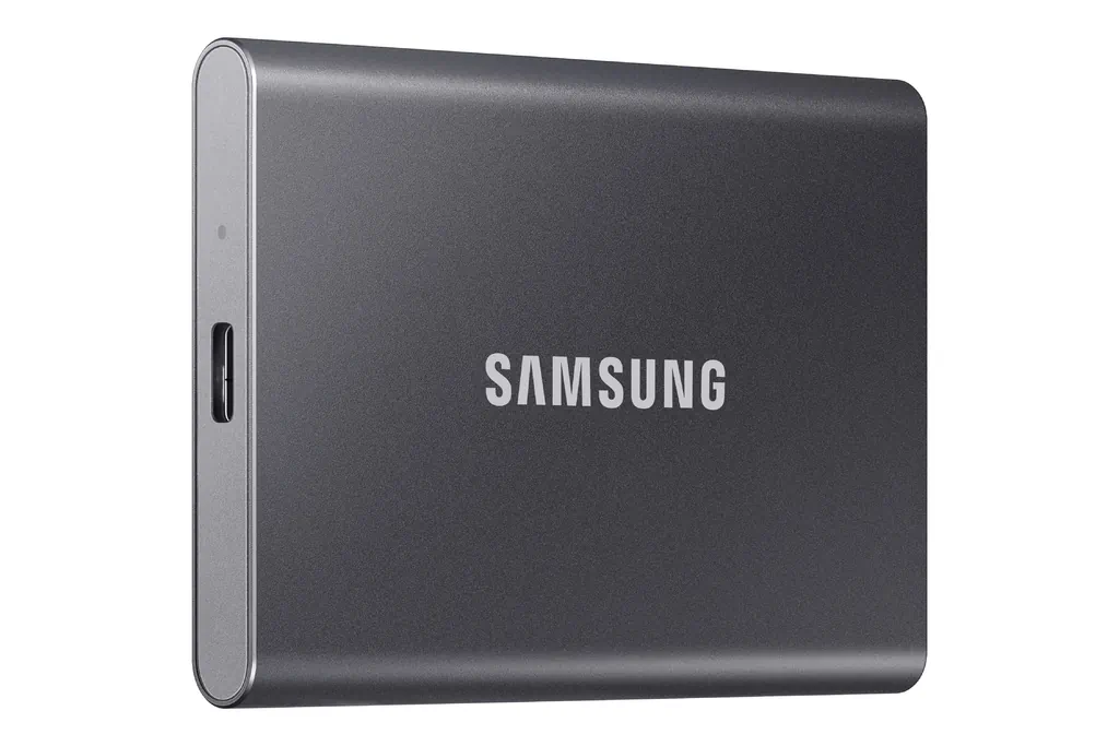 SAMSUNG MU-PC2T0T/AM — SAMSUNG T7 PORTABLE SSD - 2TB - USB 3.2 - 10GBPS - 3-YEAR LIMITED WARRANTY - VIP
