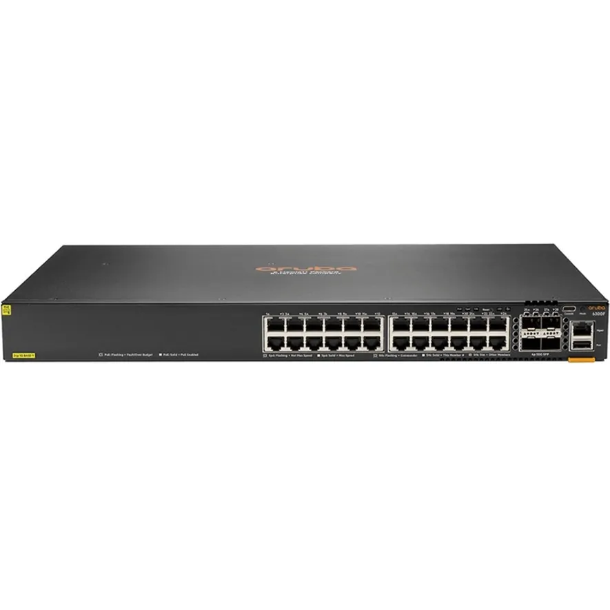 HPE JL666A#ABA — ARUBA 6300F 24G CL4 POE 4SFP56