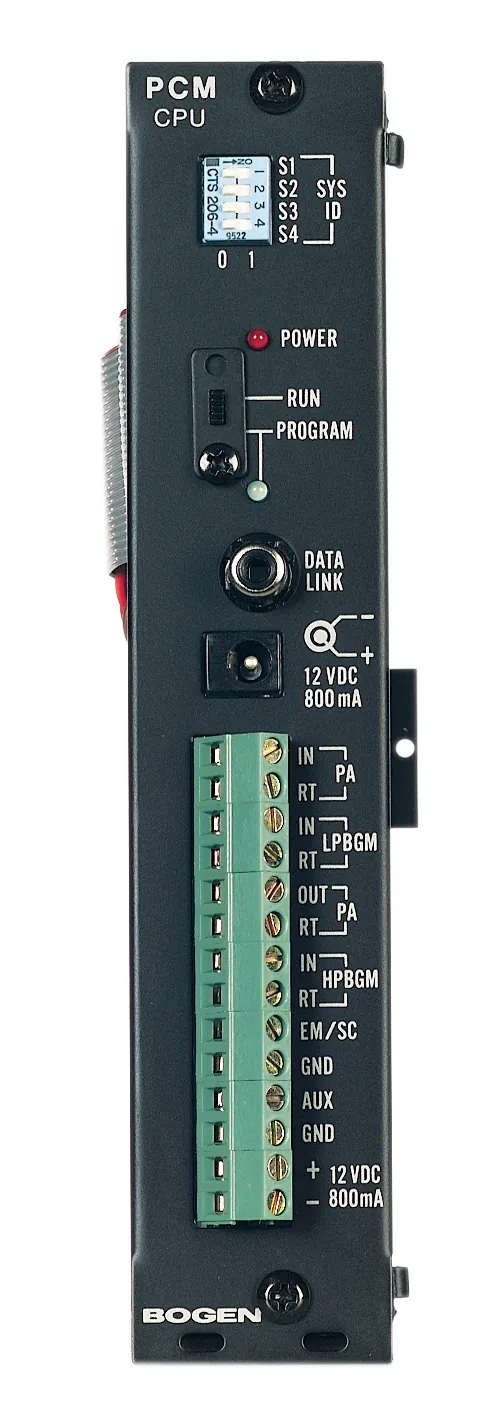 Avaya BG-PCMCPU — Bogen PCM2000 Central Processing Module for Paging System