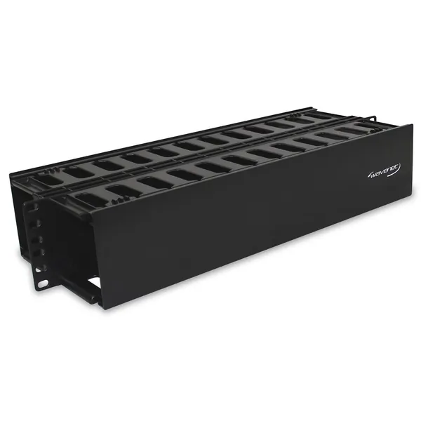 Wavenet WAV-PDH-DS-2U — Wavenet WAV-PDH-DS-2U Horizontal Cable Mgr 2u Double Side