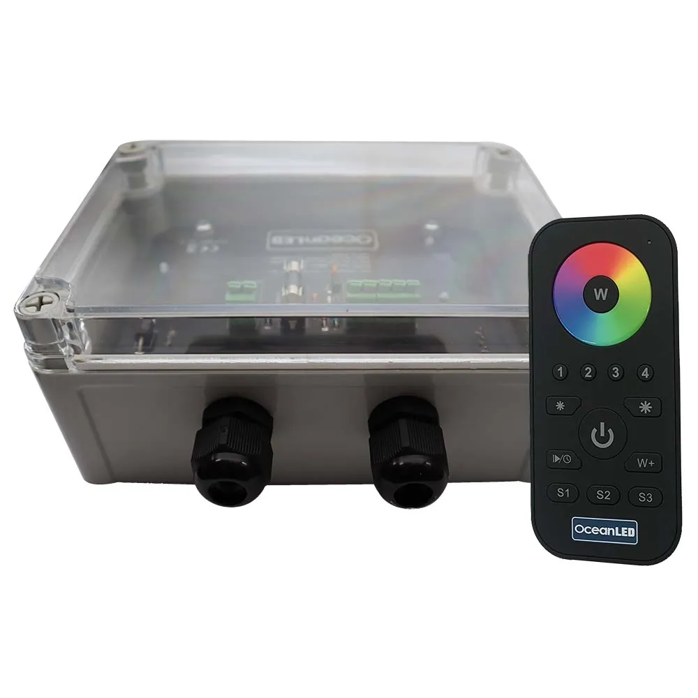 OceanLED 013018 — OceanLED OceanDMX Remote Controller for RGBW Lighting