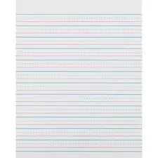 ZanerBloser Inc PAC ZP2413 - Zaner-Bloser Pacon Broken Midline Sulphite Paper - 500 Sheet