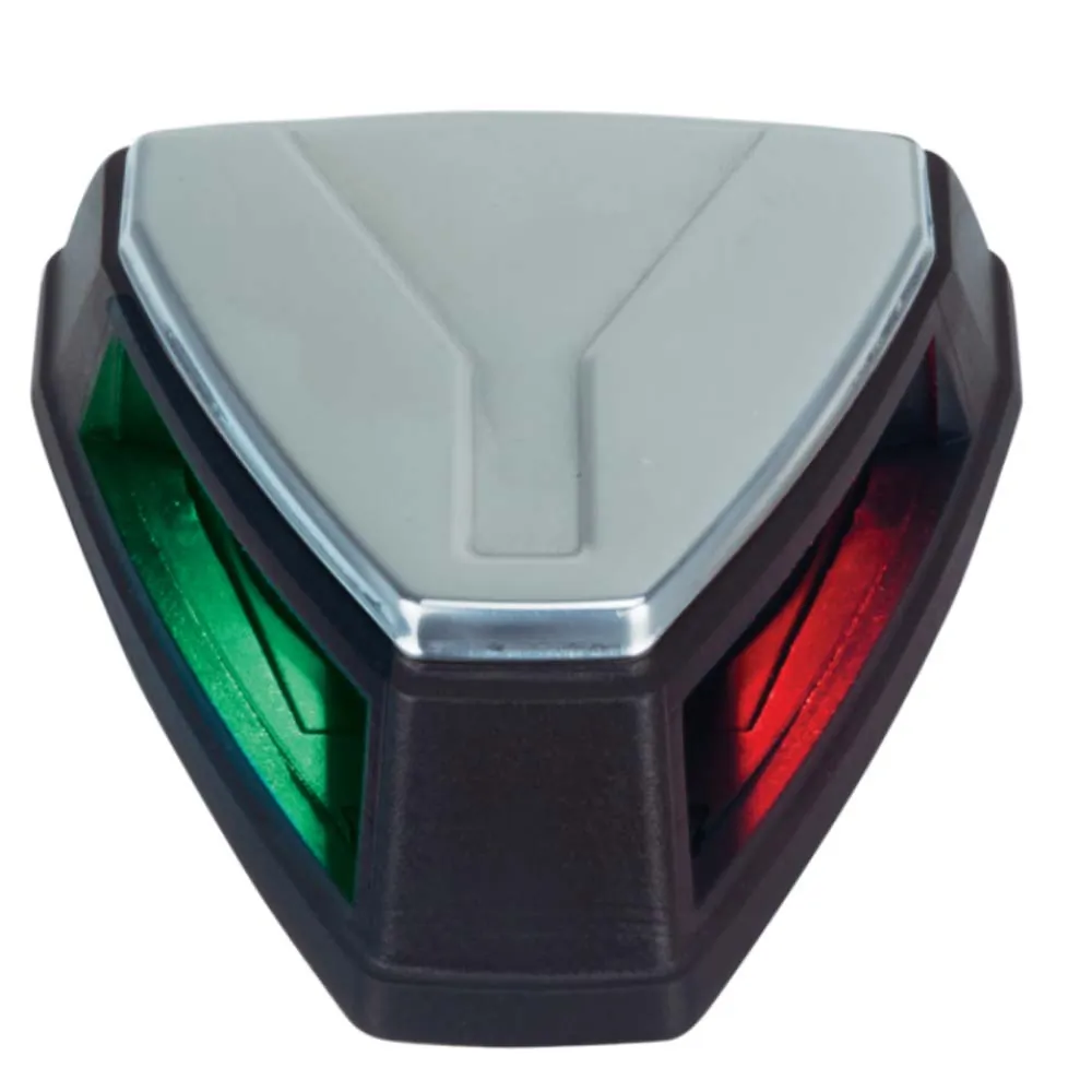Perko 0655001BLS — Perko LED Bi-Color Navigation Light - 12V Black/SS