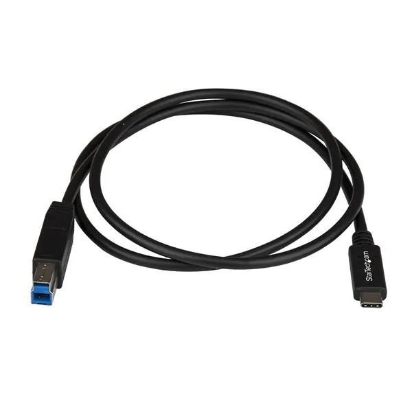 STARTECH USB31CB1M — CONNECT USB 3.1 OR 3.0 USB-B DEVICES TO YOUR USB-C HOST - 3 FT USB 3.1 CABLE - 1