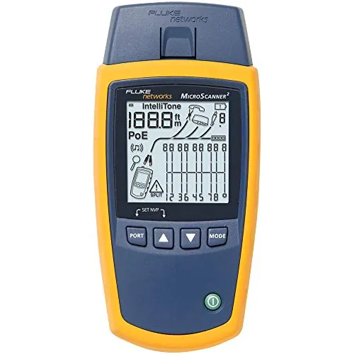 Fluke Networks MS2-100 — MS2-100 MICROSCANNER2 CABLE VERIFICATION TOOL
