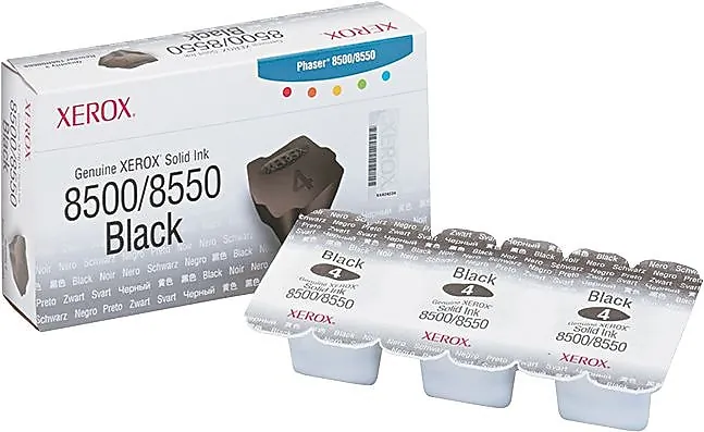 XEROX TG0679 — Xerox Solid Ink Stick - Solid Ink - 3000 Pages - Black - 3 - Pack