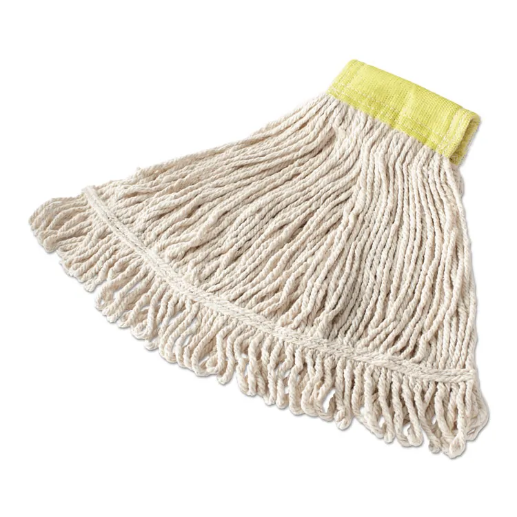 Rubbermaid RCP D21306BL00 — Rubbermaid Commercial Super Stitch Large Blend Mop - Cotton, Synthetic Yarn
