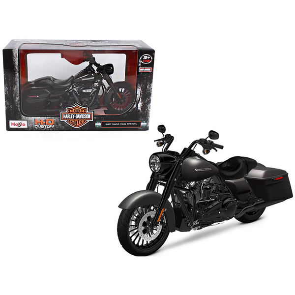 Maisto 32336 - 2017 Harley-Davidson King Road Special Black 112 Diecast Mot