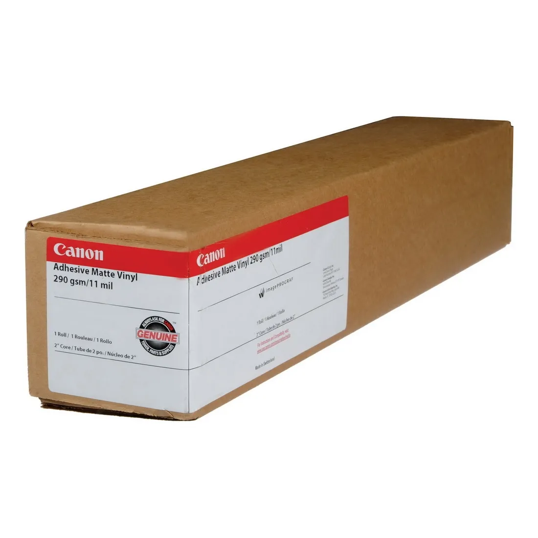 CANON 0546V882 — Canon Self-Adhesive Matte Vinyl Roll - 42" x 60 ft