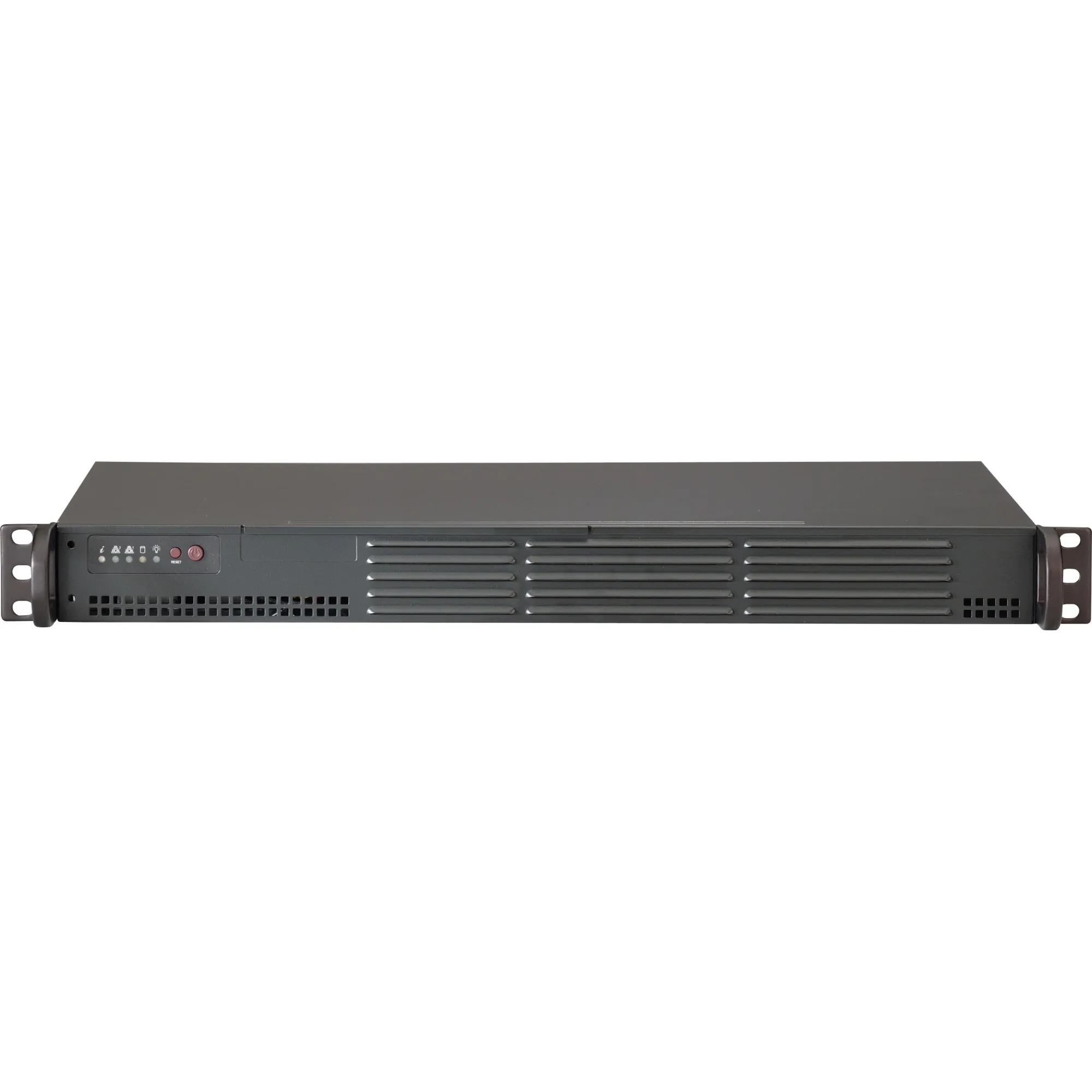Supermicro CSE-504-203B — Black 1U Mini SC504 Chassis with 203W Power Supply