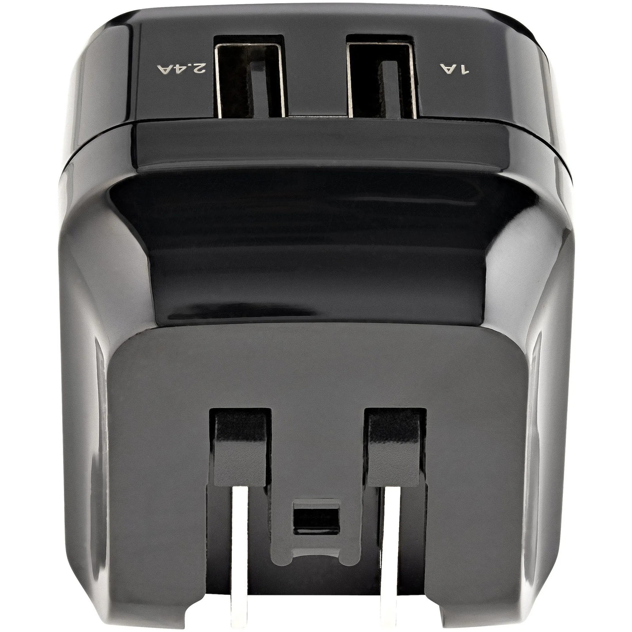 STARTECH USB2PACUBK — 2 PORT USB WALL CHARGER (2.4A / 1A PORT)