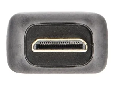 ROCSTOR Y10A226-B1 — ROCSTOR PREMIUM HDMI TO HDMI MINI ADAPTER - 1X HDMI FEMALE DIGITAL AUDIO/VIDEO -