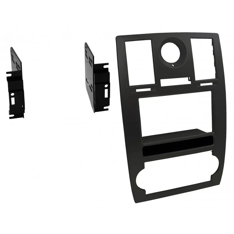 American International CDK637B — American International Double Din Kit for 2005-07 Chrysler 300 in Black