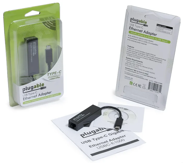 Plugable Technologies-USBC-E1000