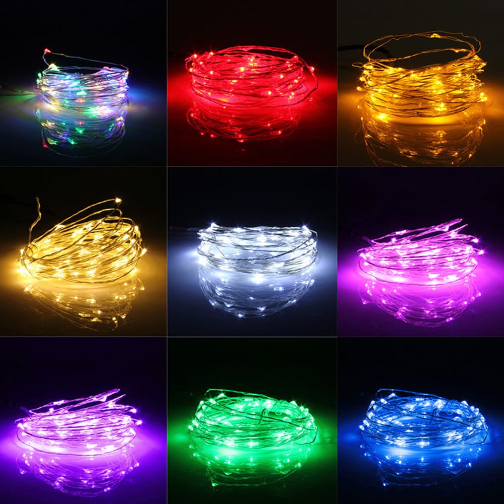 Home Locomotion 12010844 - 20 Led Copper Fairy Lights Blue