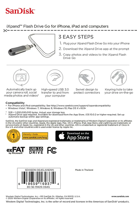Western Digital-SDIX60N-064G-AN6NN