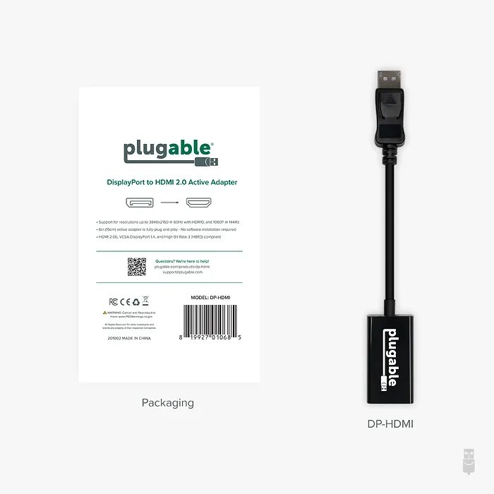 Plugable Technologies-DP-HDMI