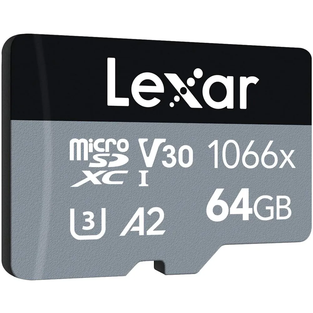 Lexar LMS1066064G-BNANU — LEXAR PRO MICROSDXC,64GB,1066X U1,C10