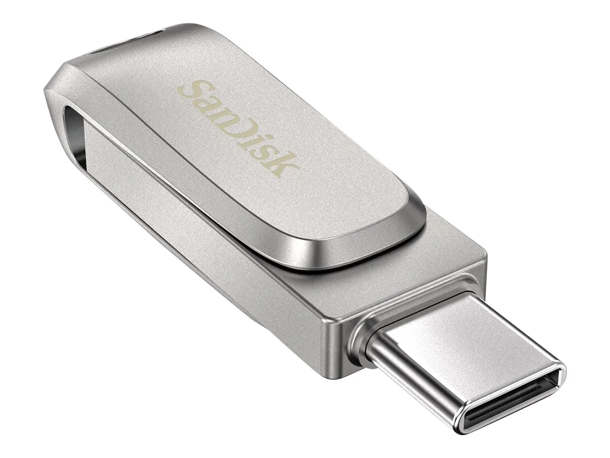 Western Digital SDDDC4-128G-A46 — SANDISK METAL DUAL FLASH DRIVE, TYPE C, 128GB USB 3.1, GINSENG, AMUSB 3.1, GINSE