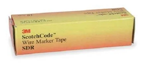 3M SDR-0-9 — SDR-0-9 WIRE MARKER TAPE REFILL ROLL: NUMBERS - 0-9, SELL BY PACK (10 ROLLS PER