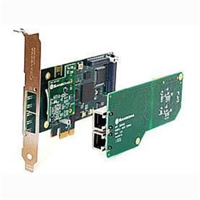 SANGOMA TECHNOLOGIES A102-DEKIT - Sangoma A102DE 2 port T1E1J1 PCI Express 1024 Tap (128ms) Ha