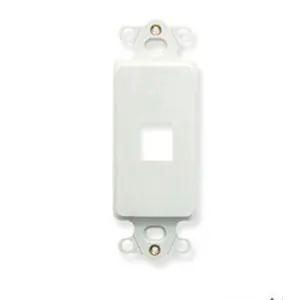 Cablesys ICC-IC107DI1WH — Decora 1-Port Insert for Voice & Data Connections - White
