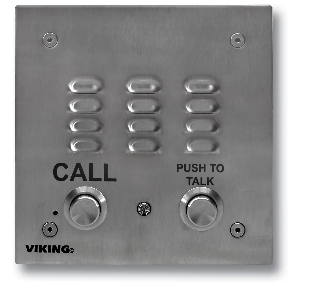 Viking Electronics VK-E-30-PT-EWP — Flush Mount Stainless Steel Handsfree Phone with EWP