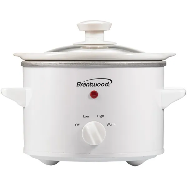 Brentwood SC-115W — Brentwood 1.5 QT Slow Cooker in White