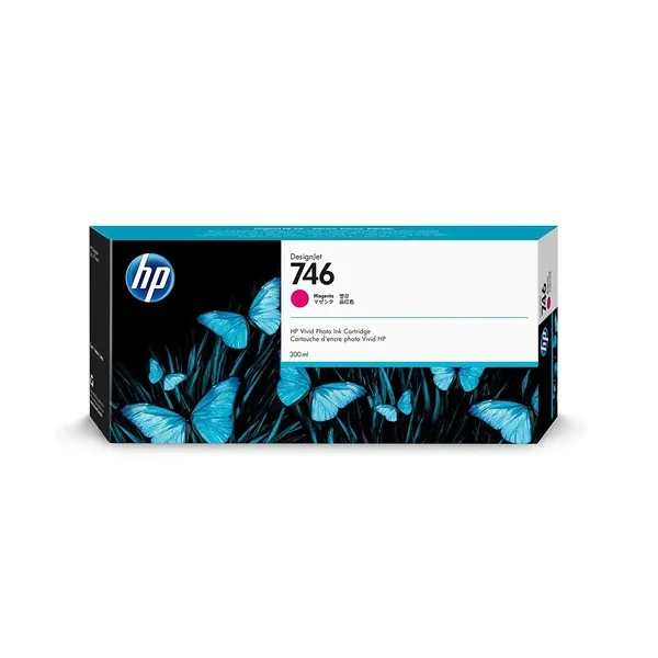HP HEWP2V78A — HP 746 300-ml Ink Cartridge Magenta P2V78A (New Unused)