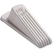 Master Manufacturing Company Inc MAS 00900 — Big Foot Doorstop, Beige - Heavy-Duty, No-Slip, 100% Rubber, 4-3/4L x 2-1/4W x 1-1/4H, 1/pk