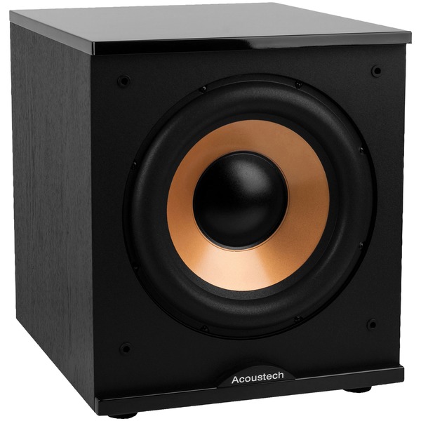 BIC H-100II - Bic America 12" Front-firing Powered Subwoofer With Bla
