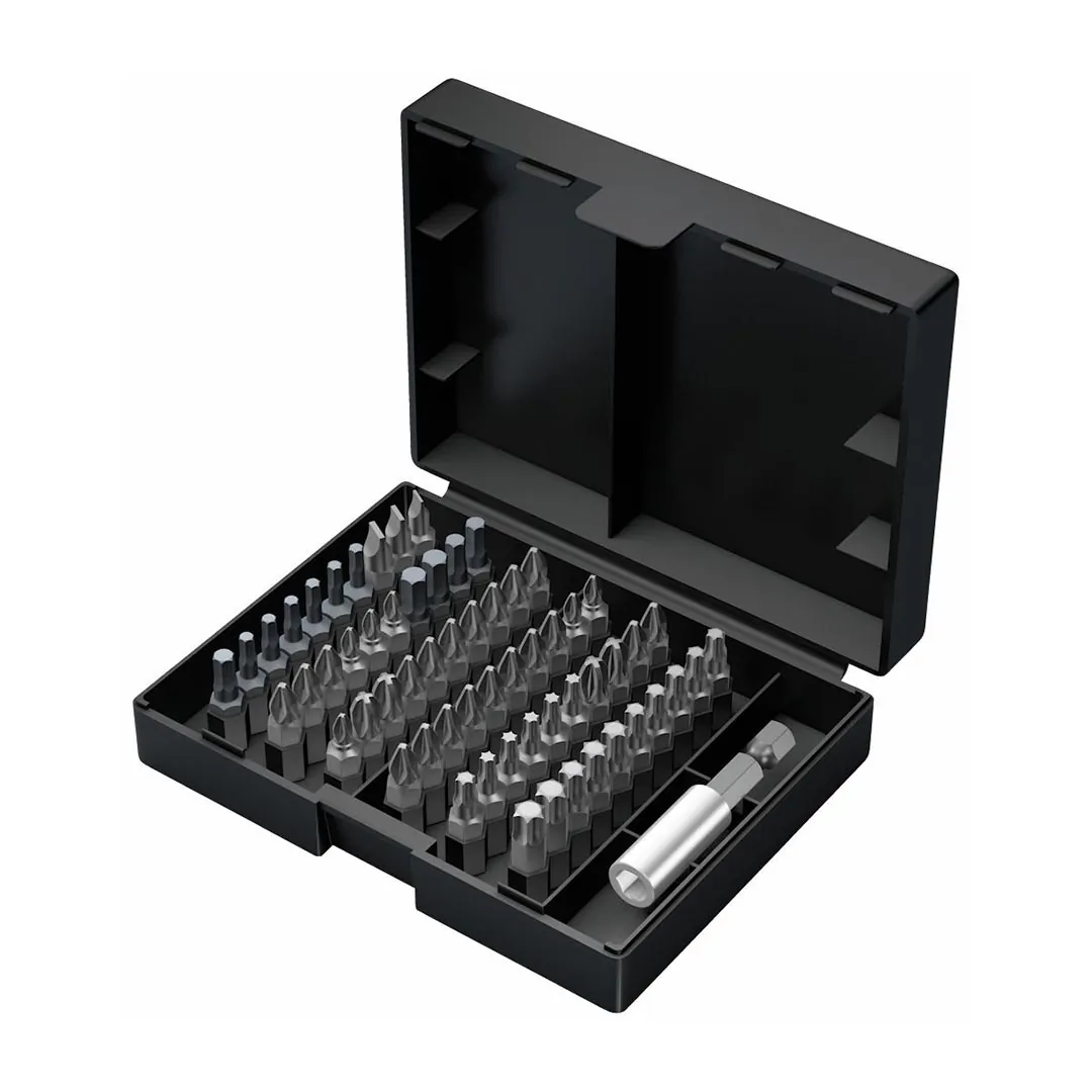 WERA 05057127001 — Wera 61-Piece Assorted Bit Set with Bit-Safe Storage