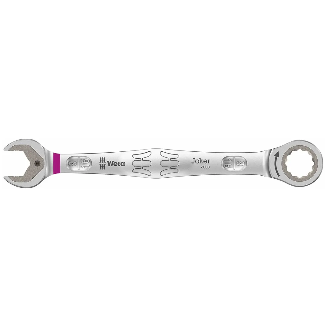 WERA 05073284001 — Wera JOKER 9/16" Ratcheting Combination Wrench - Precision Tool