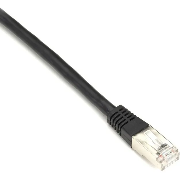 BLACK BOX CORPORATION EVNSL0272BK-0005 — CAT6 250-MHZ STRANDED ETHERNET PATCH CABLE WITH SLIM FORM-FACTOR MOLDED BOOT - S