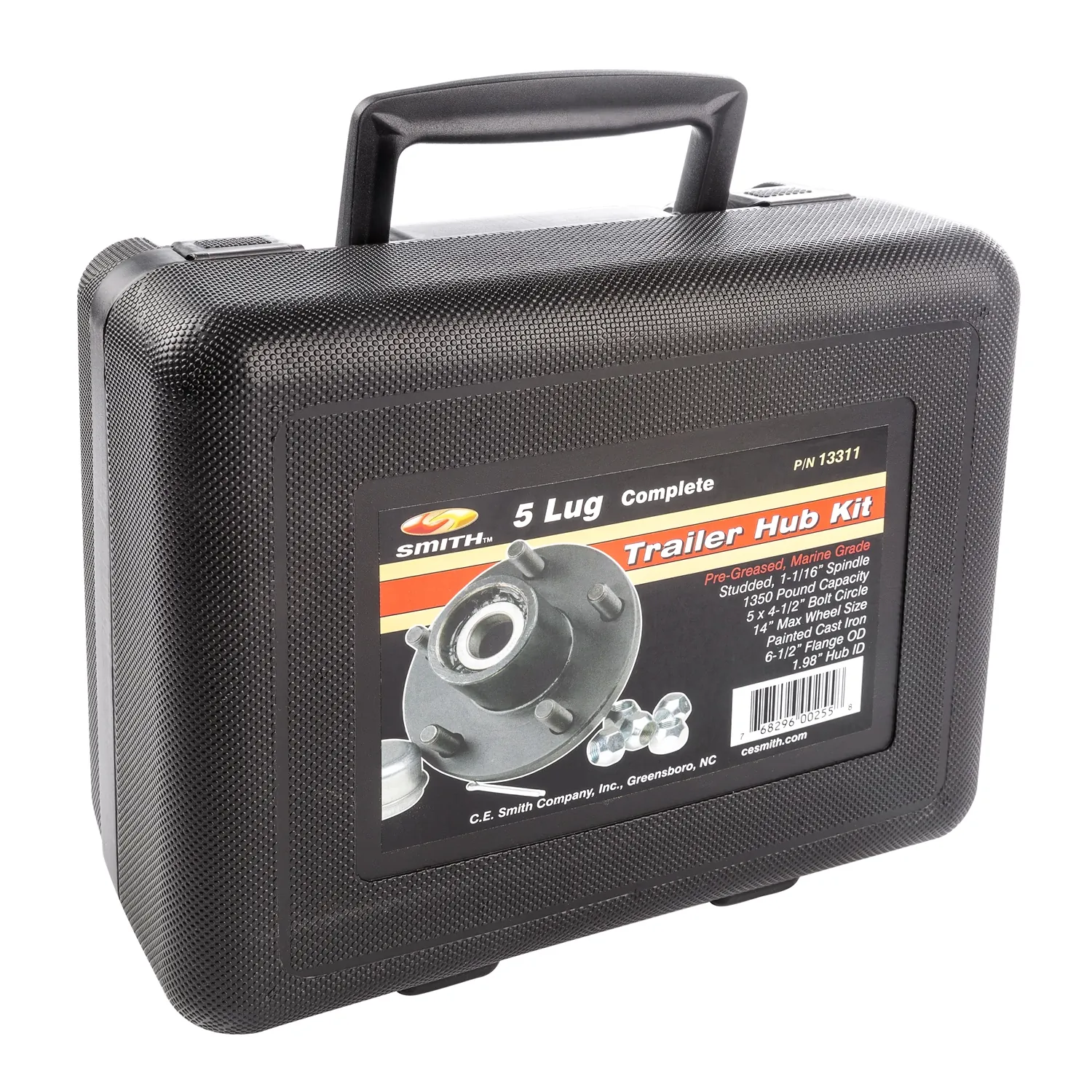 C.E. Smith 13311 — C.E. Smith 5 Bolt Trailer Hub with 1-1/16" Studs