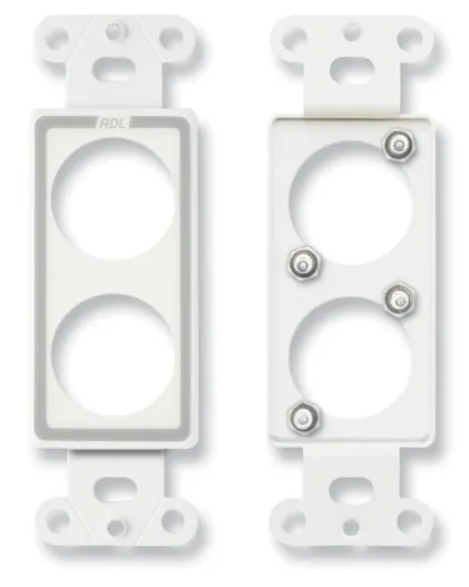 RDL D-D2 - Double Plate for Standard & Specialty Connectors