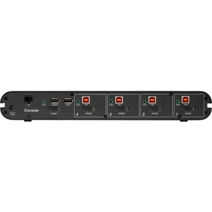 Belkin F1DN104KVM-UNN4 — 4 PT 1 HD DP/HDMI UNVL SKVM WO/CAC PP4.0