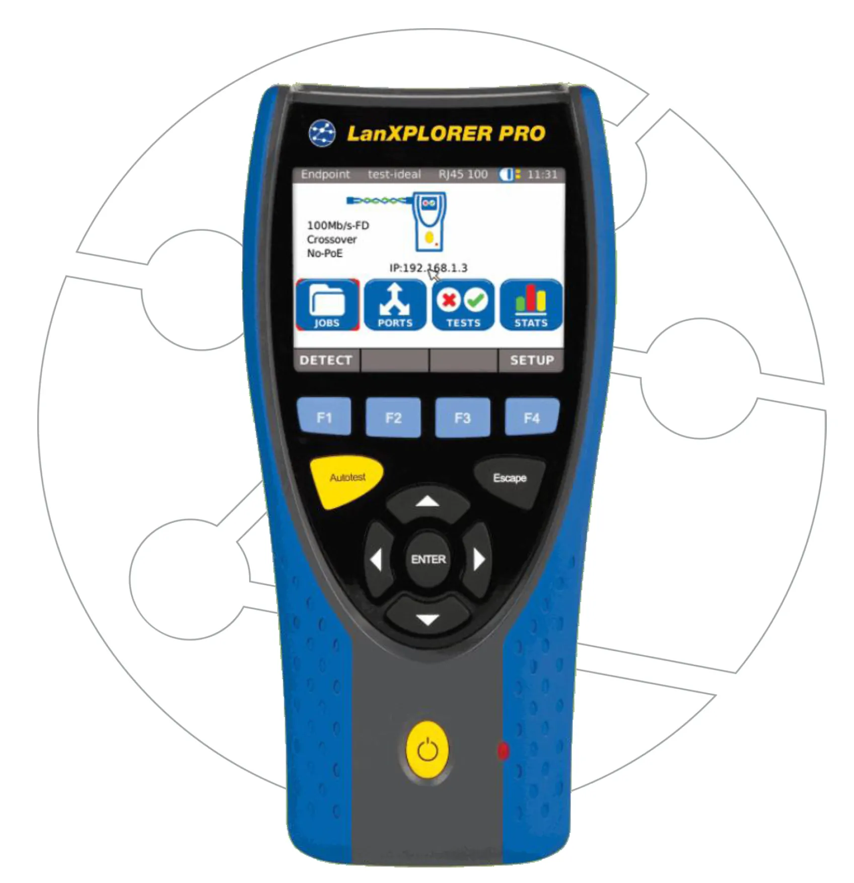 IDEAL NETWORKS R150001 - LANXPLORER Pro Premium Network Troubleshooting Kit