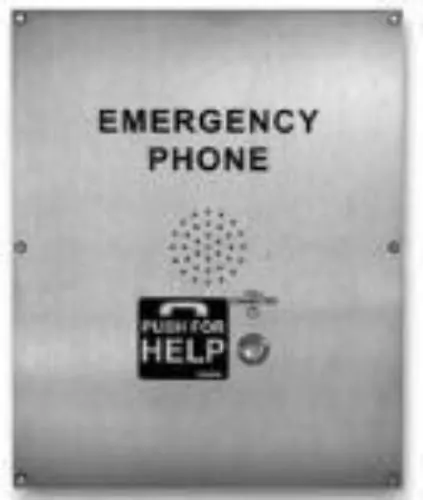 Viking Electronics E-1600-02-IPEWP — Stainless Steel VoIP Emergency Phone with EWP