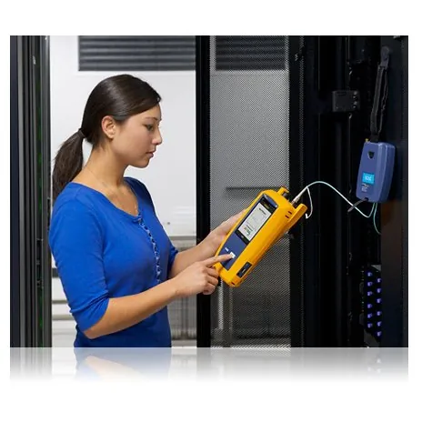 Fluke Networks OFP2-100-QI/GLD — OPTIFIBER PRO QUAD OTDR V2 with Inspection Wifi